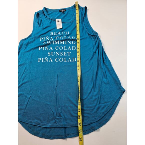 Nwt express size M medium vacation cruise holiday beach top summer NEW preppy - Picture 8 of 8